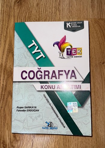 TYT Coğrafya Konu Anlatımı Kitabı