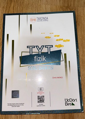 Üç Dört Beş TYT Fizik Soru Bankası