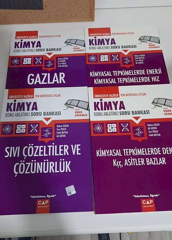 Kimya Konu Anlatımlı Soru Bankası Seti