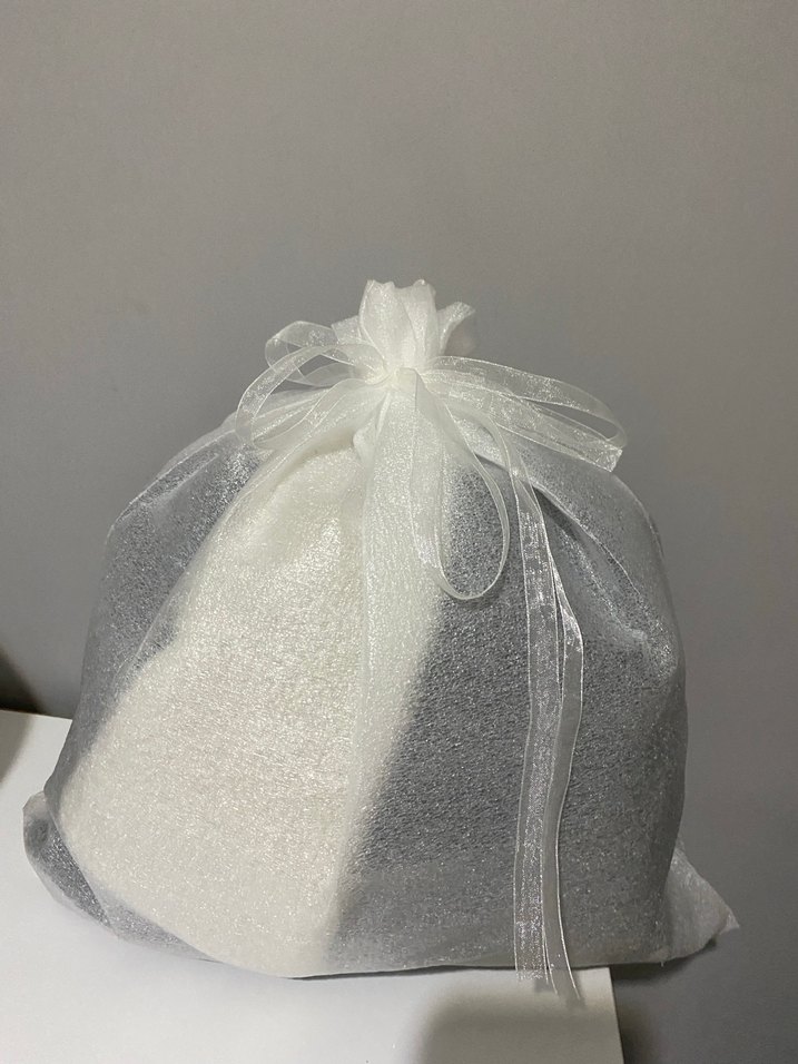 Çift Düğmeli Yünlü Gri Kaban - Görsel 5