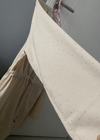 Kahverengi Uzun Kollu Kadın Takım - Görsel 4