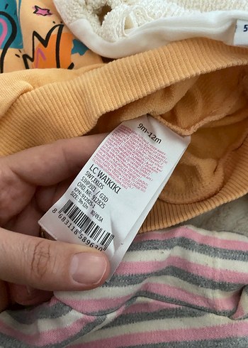 Bebek Kız Pastel Renkli Uzun Kollu Örme Takım - Görsel 4