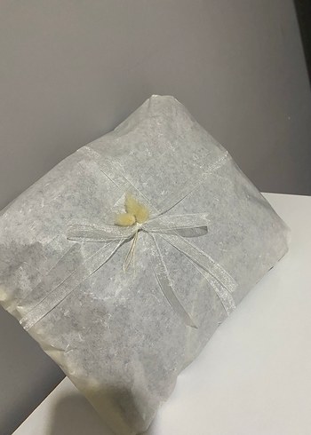 Uzun Drapeli Mavi Abiye Elbise - Görsel 5