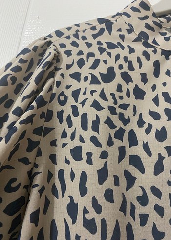 Kadın Camel mavi tunik - Görsel 2