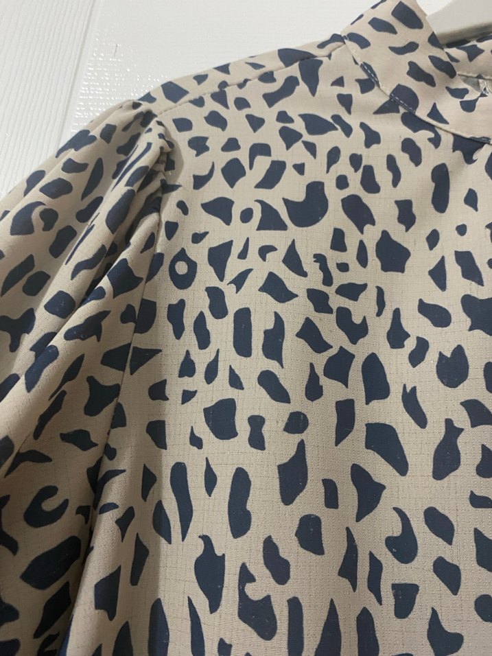 Kadın Camel mavi tunik - Görsel 2