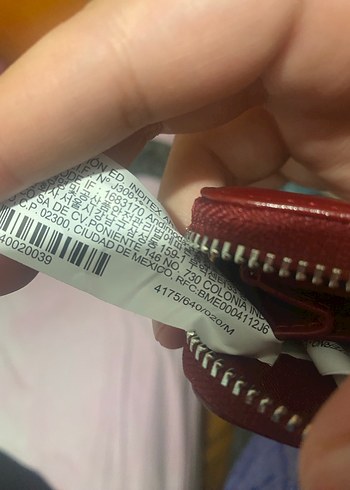 pull and bear Bordo  Deri Kadın Cüzdanı - Görsel 3