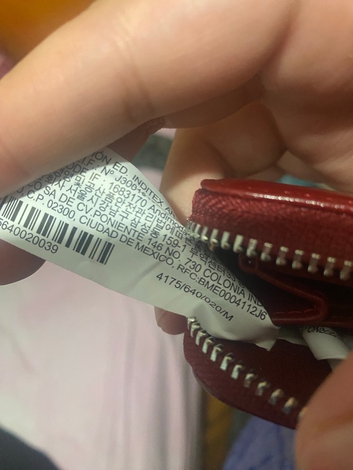 pull and bear Bordo  Deri Kadın Cüzdanı - Görsel 3