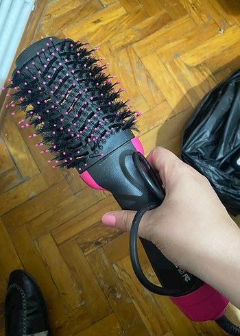 Pembe Saç Şekillendirici Fırça - Görsel 2