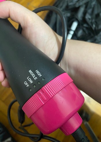 Pembe Saç Şekillendirici Fırça - Görsel 6