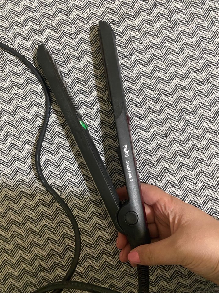 Bordo Dijital Ekranlı Saç Düzleştirici Braun - Görsel 3