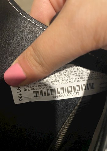 ufak pullandbear kol çantası - Görsel 2