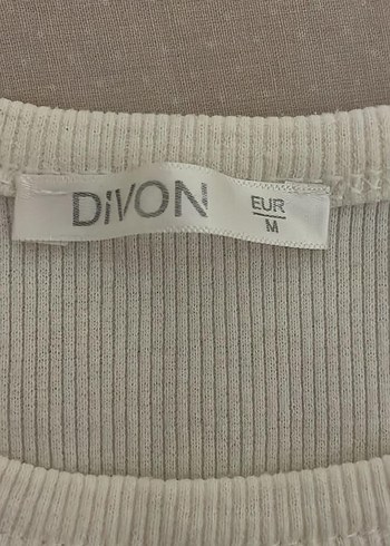 Beyaz Kadın Crop, Straplez, Baskılı - Görsel 4