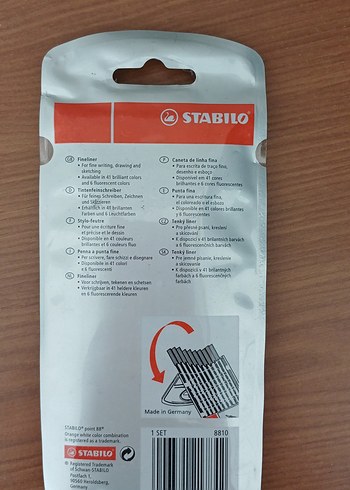 Stabilo Gliss Point 8810 Renkli Keçeli Kalem Seti - Görsel 3