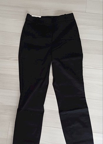 Siyah Kadın Kumaş Pantolon - Görsel 3