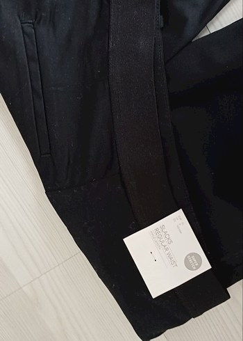 Siyah Kadın Kumaş Pantolon - Görsel 5