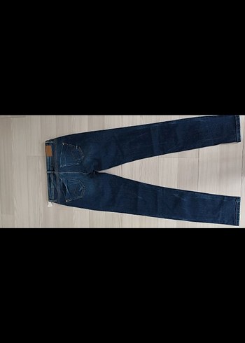 Kadın Lacivert Denim Jean - Görsel 3