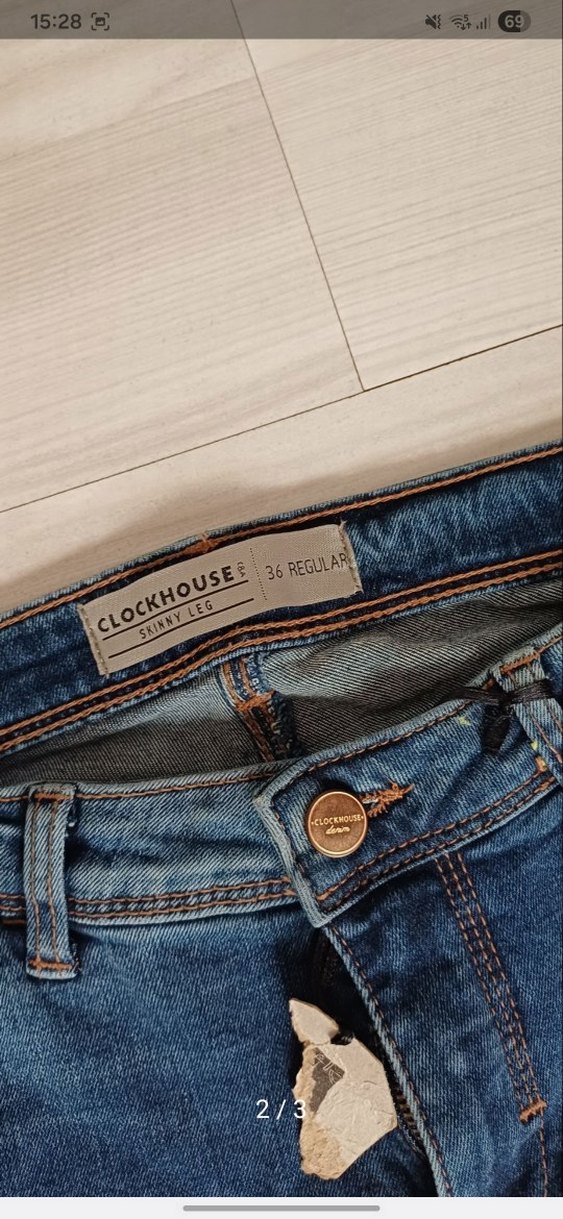 Kadın Lacivert Denim Jean - Görsel 2