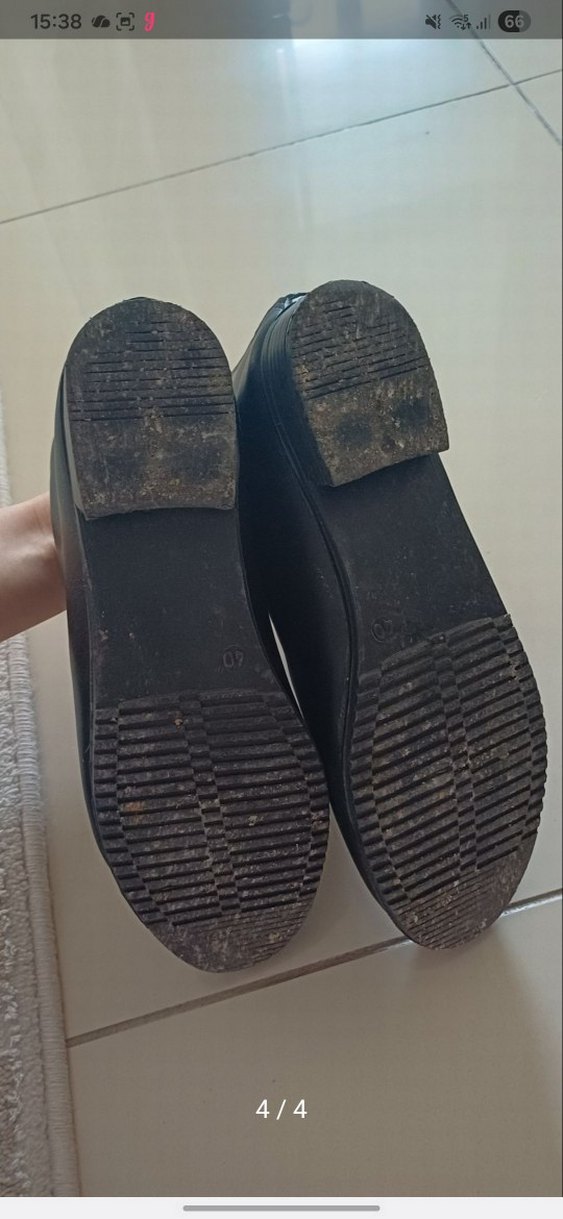 Siyah Deri Kadın Botlar - Görsel 4