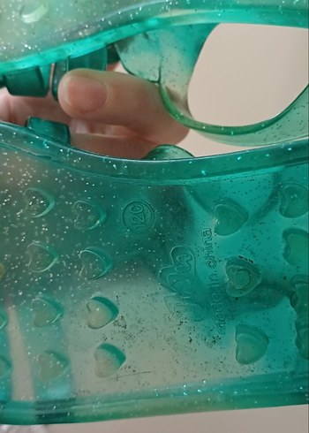 Turkuaz Tokalı Kız Sandalet - Görsel 3