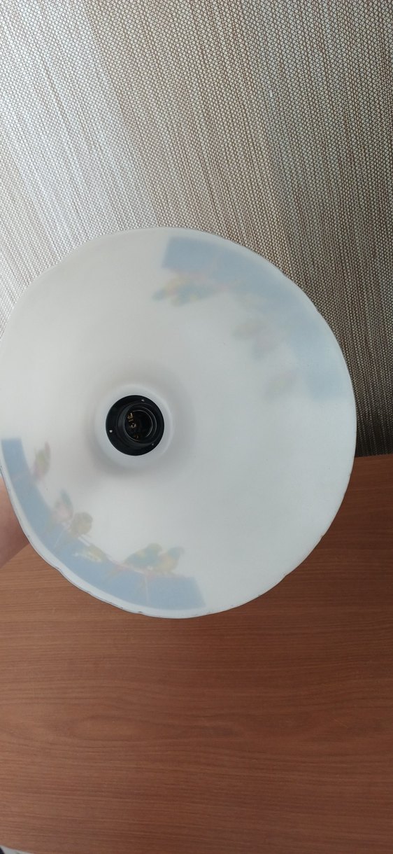 Beyaz Kuş Desenli Tavan Lambası - Görsel 3