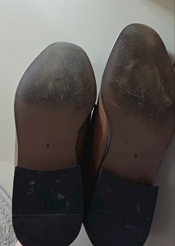 Bej Modern Klasik Erkek Deri Ayakkabı - Görsel 5