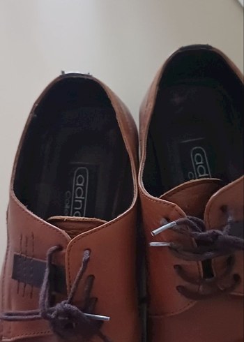 Kahverengi Erkek Deri Klasik Ayakkabı - Görsel 2