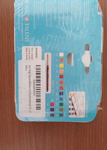 Talens Van Gogh Suluboya Seti 12+3 Renk - Görsel 3