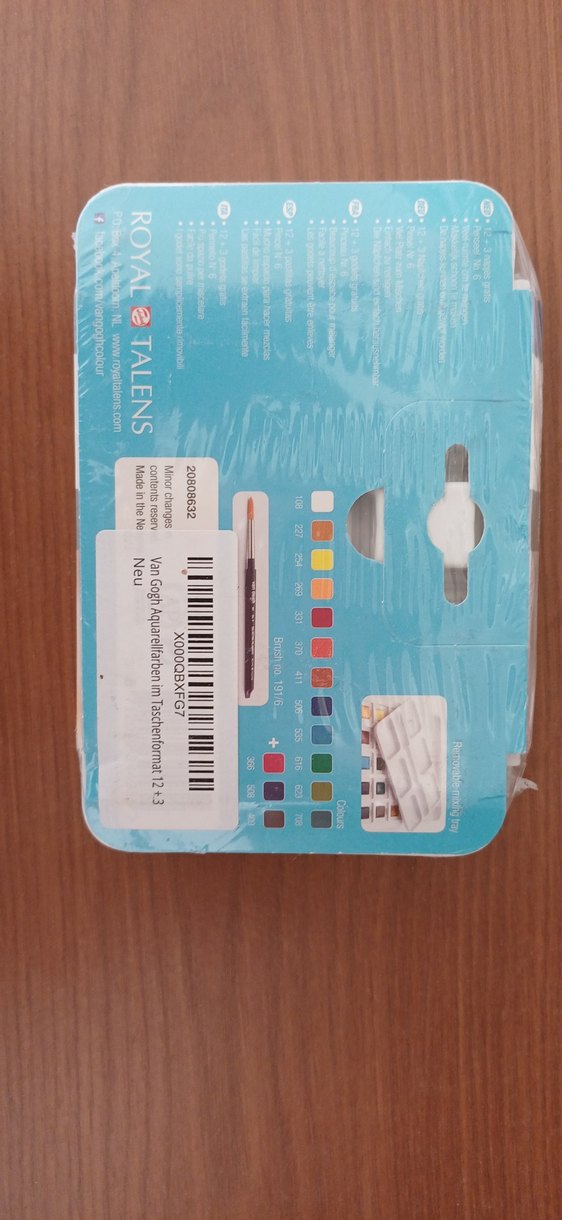 Talens Van Gogh Suluboya Seti 12+3 Renk - Görsel 3