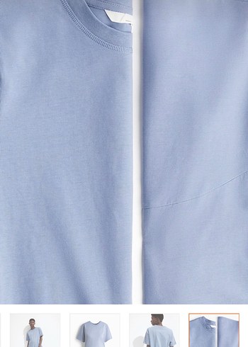 H&M Mavi Rahat Hamile takım - Görsel 3