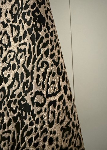 HM Kadın Leopar Desenli Kolsuz Elbise - Görsel 4