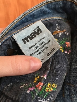 Mavi jeans şort 38-40 uyumlu