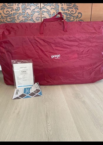 Koyu Kırmızı Bebek Beşiği ve Sepeti - Görsel 4