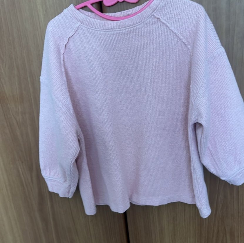 Pembe Bebek Kız Uzun Kollu Takım - Görsel 2