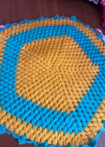 Renkli Örgü Banyo Süngeri - Görsel 2