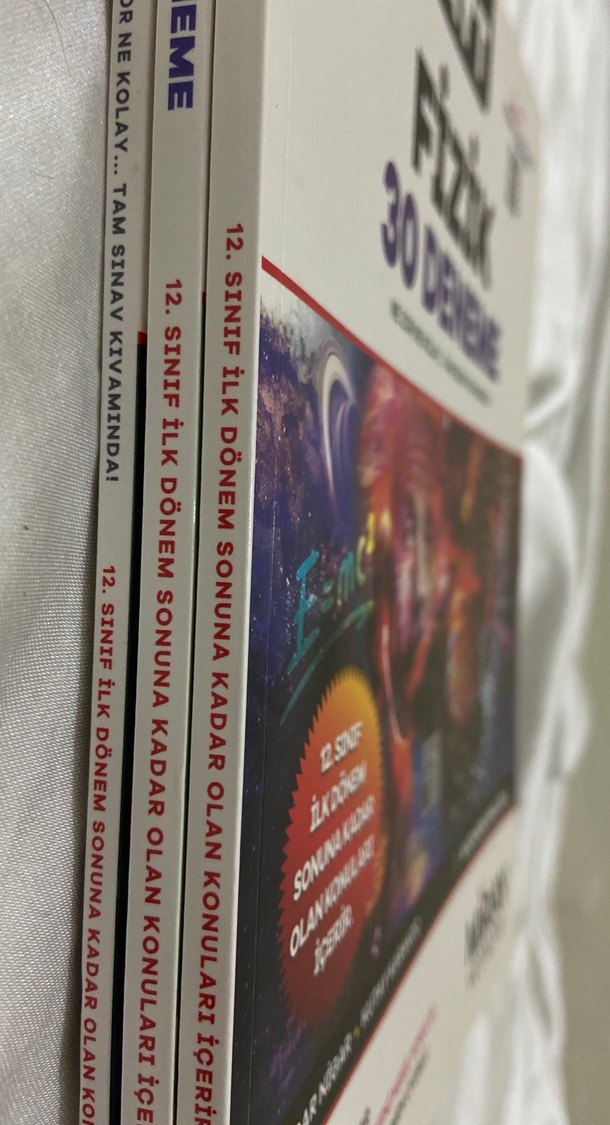 AYT biyoloji, fizik, kimya miray yayınları 30 deneme - Görsel 2