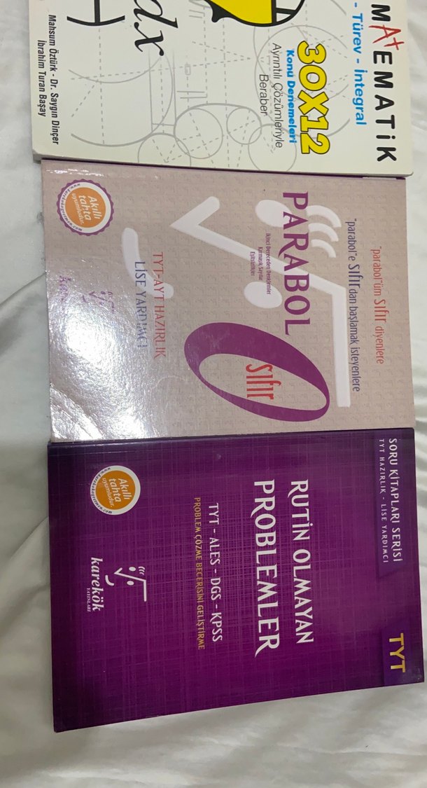 Matematik Soru Kitapları Seti TYT-AYT - Görsel 4