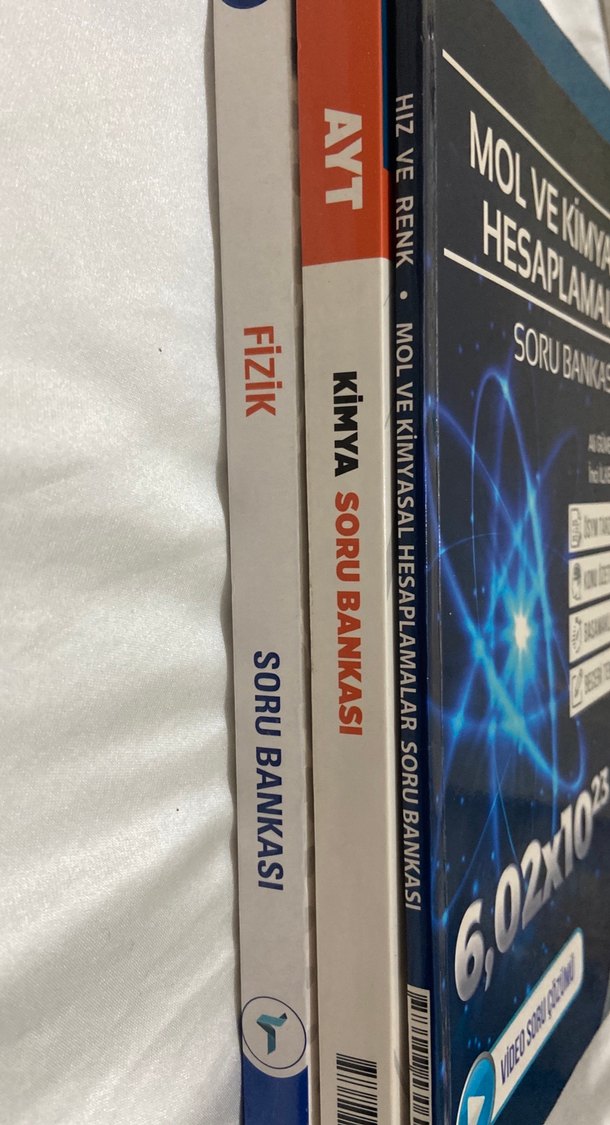 AYT Fizik ve Kimya Soru Bankası Seti - Görsel 2