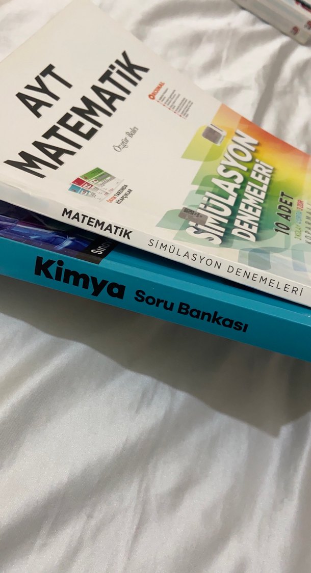 AYT kimya & matematik set - Görsel 3