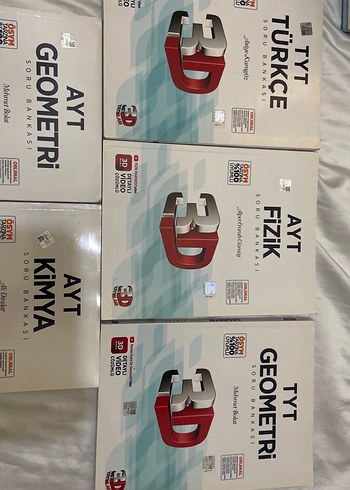 3D Yayınları TYT ve AYT soru bankası seti - Görsel 2