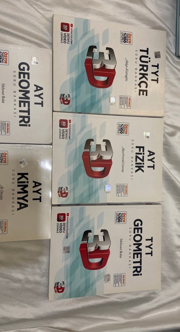 3D Yayınları TYT ve AYT soru bankası seti - Görsel 2