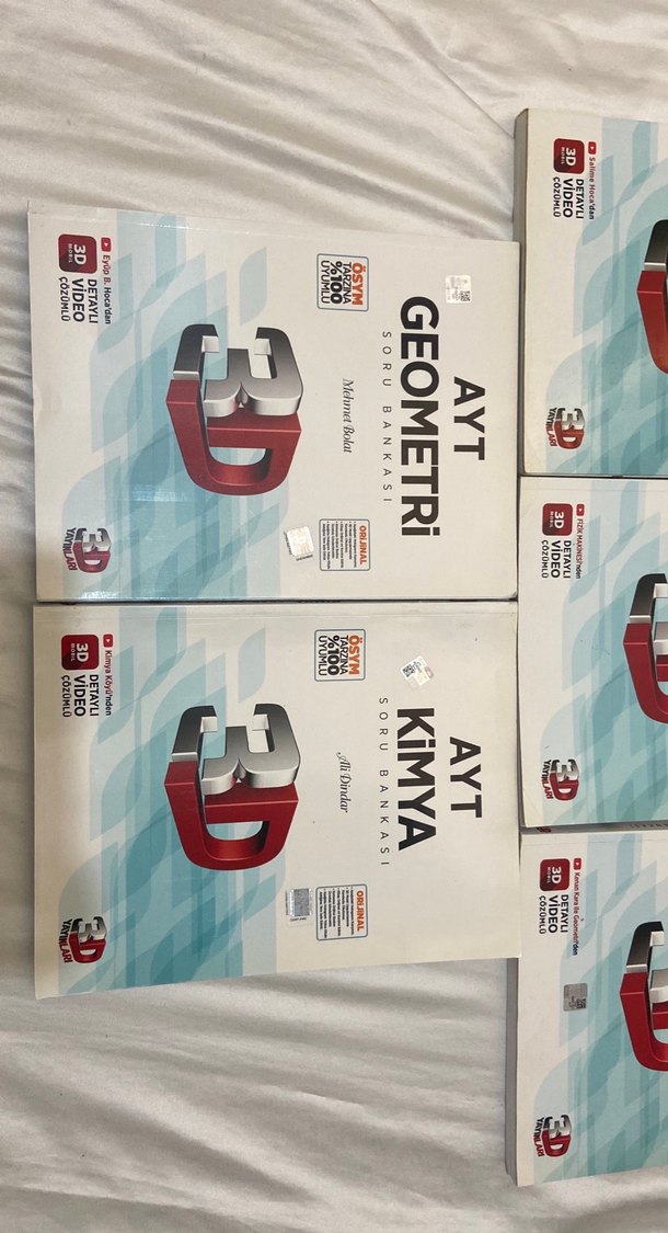 3D Yayınları TYT ve AYT soru bankası seti - Görsel 3