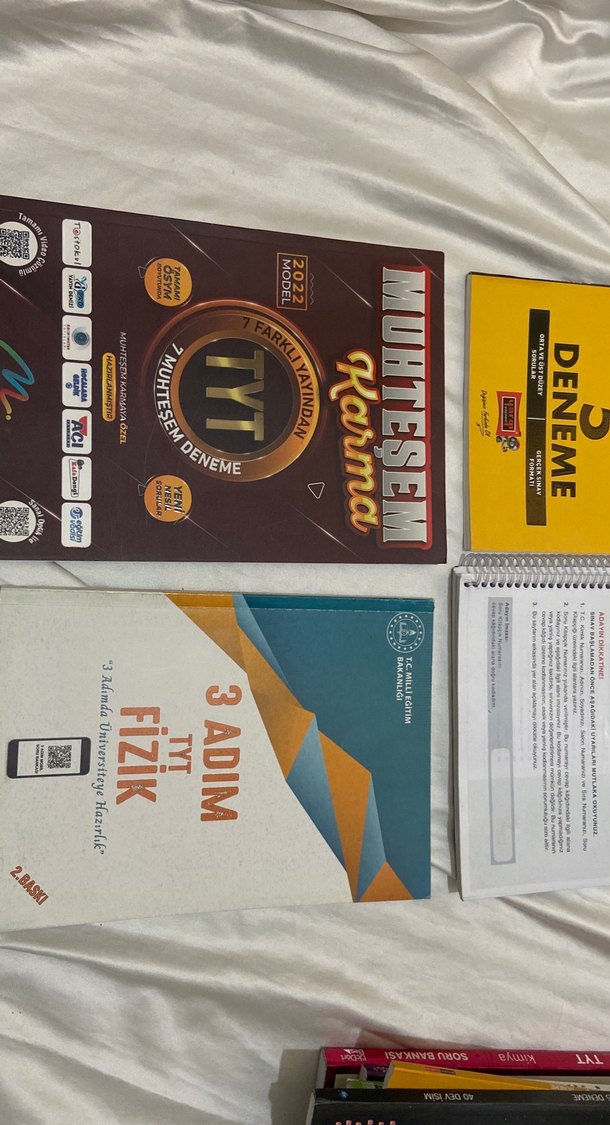 TYT deneme kitabı seti - fizik hediyeli - Görsel 4