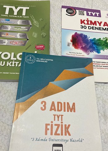 TYT Biyoloji Soru Kitabı metin yayınları ve TYT Kimya miray - Görsel 2
