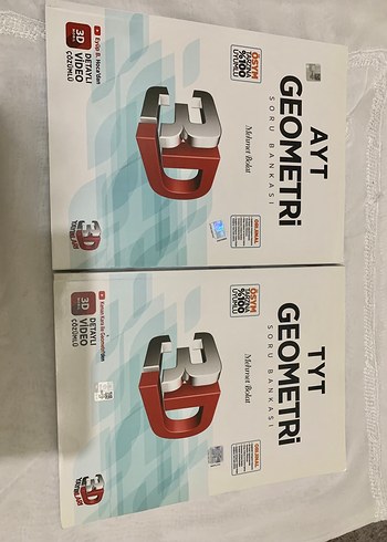 TYT ve AYT Geometri soru bankası 3D yayınları
