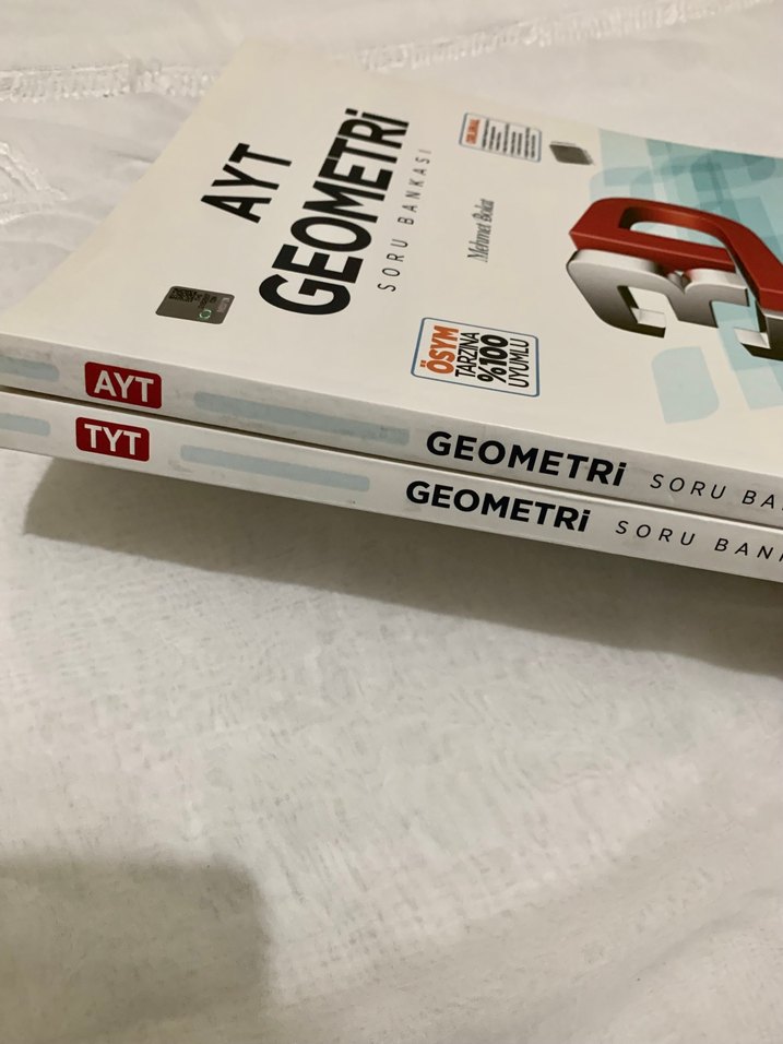TYT ve AYT Geometri soru bankası 3D yayınları - Görsel 2