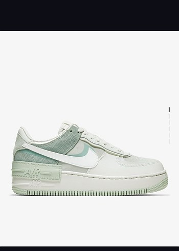 Nike Kadın Air Force 1 Shadow Yeşil Ayakkabı