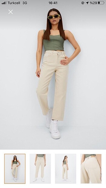 Stradivarius etiketli pantolon