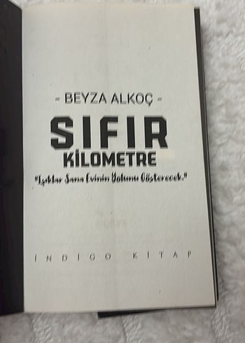 Sıfır Kilometre - Beyza Alkoç CİLTSİZ