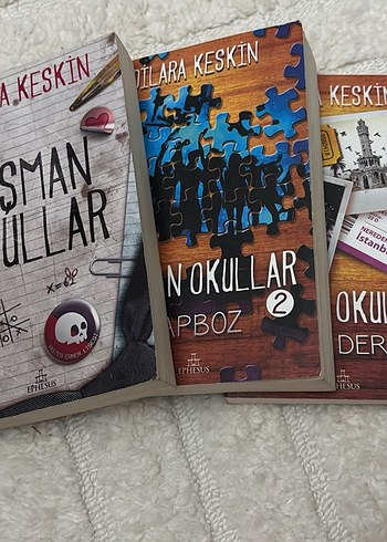 Dilara Keskin - N-Okullar Serisi 3 Kitap CİLTSİZ