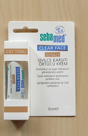 Sebamed sivilce örtücü krem